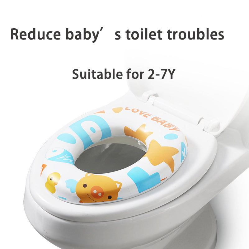 Toilets, Children's Toilet Seats, Men And Women, Baby Toilet Seats, Cushioned Baby Toilet Seats, Increase Thickening