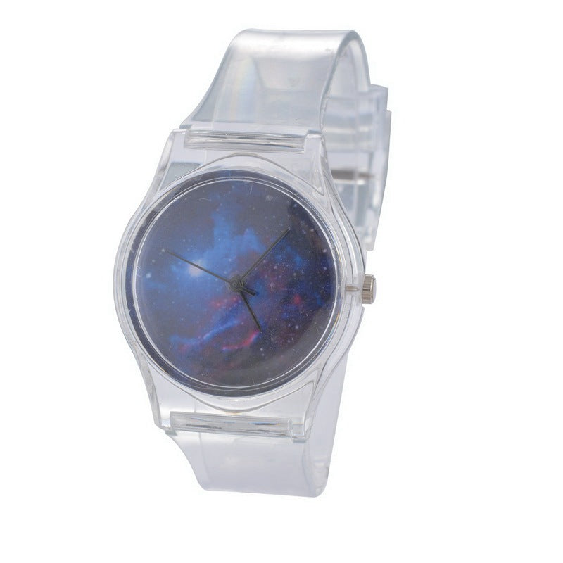 Plastic Transparent PVC Watch Small  Watch Ladies