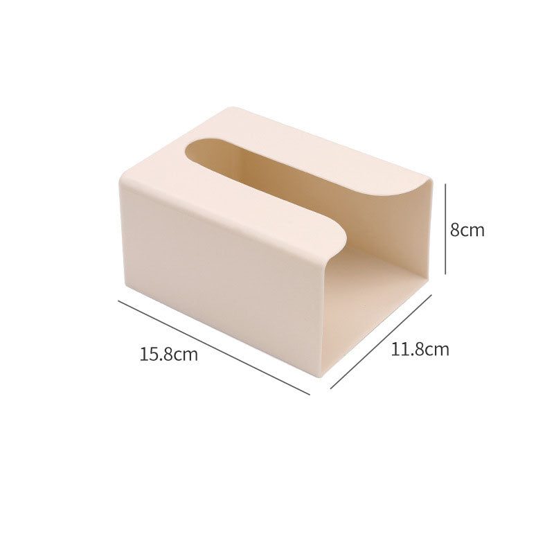 Toilet Tissue Box Hole Free Household Living Room Tissue Storage Box Wall Mounted Bathroom Storage And Storage Tissue Rack