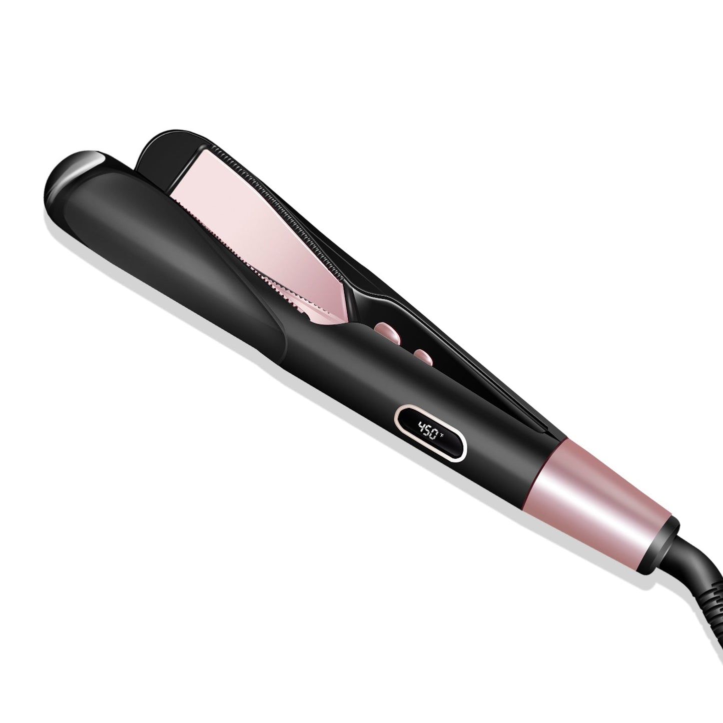 2 in 1 Electric Hair Straightener Ceramic Curling Wand Iron Curler