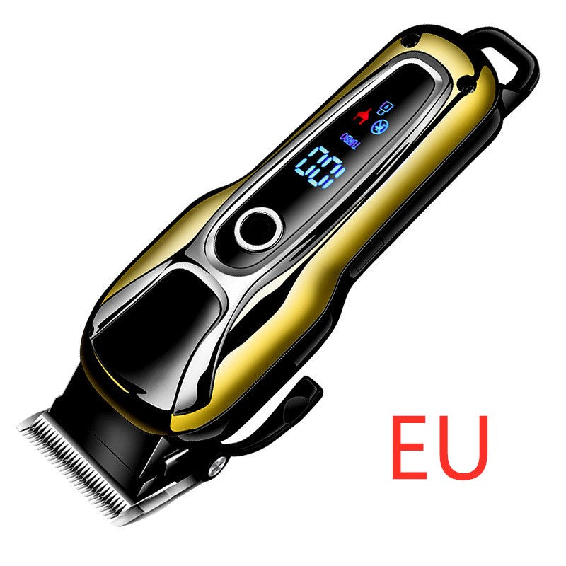 Lithium battery LCD hair clipper, razor, electric hair clipper