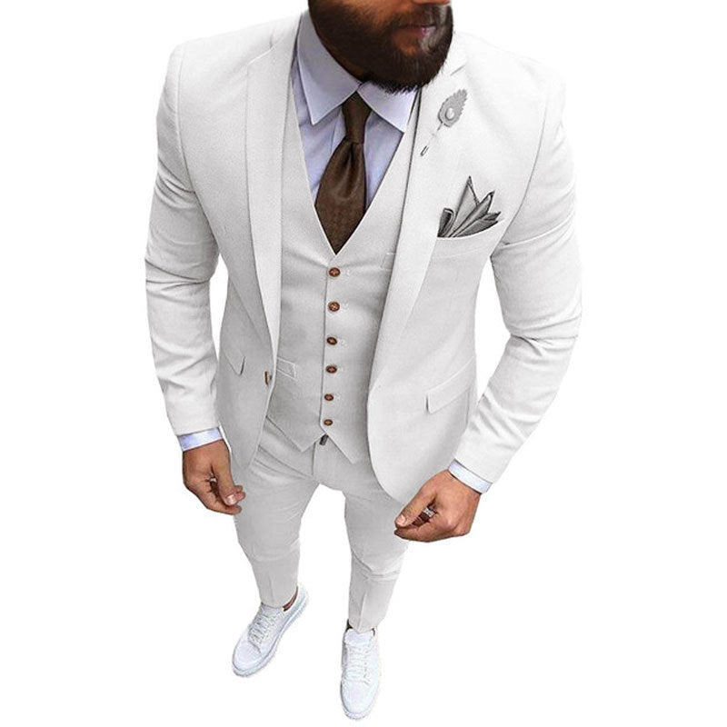 Three Piece Suit Men's Three Piece Vest