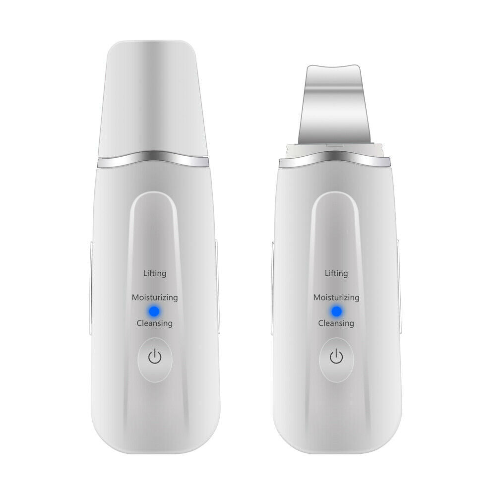 Mini Portable Rechargeable Ultrasonic Facial Skin Scrubber Vibration Cleansing