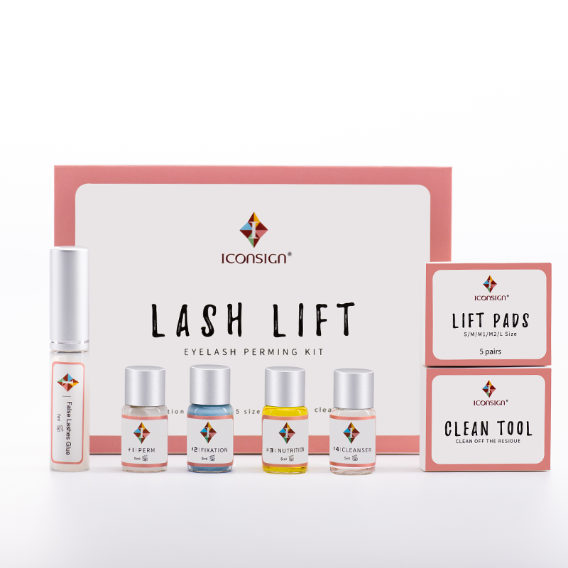 Dropshipping ICONSIGN Lash Lift Kit Lash Lifiting Eyelash Perming Kit Lash Curling Enhancer Eyes Makeup Can Do Your Logo