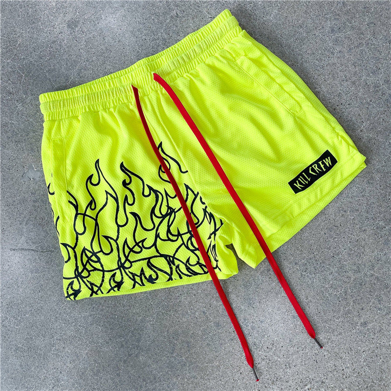 Men's Mesh Breathable Sports Fitness Shorts