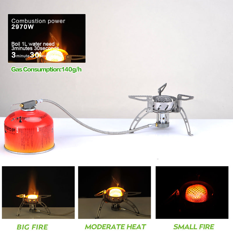 BRS-107 Windproof Stove Head Outdoor Gas Camping Stove