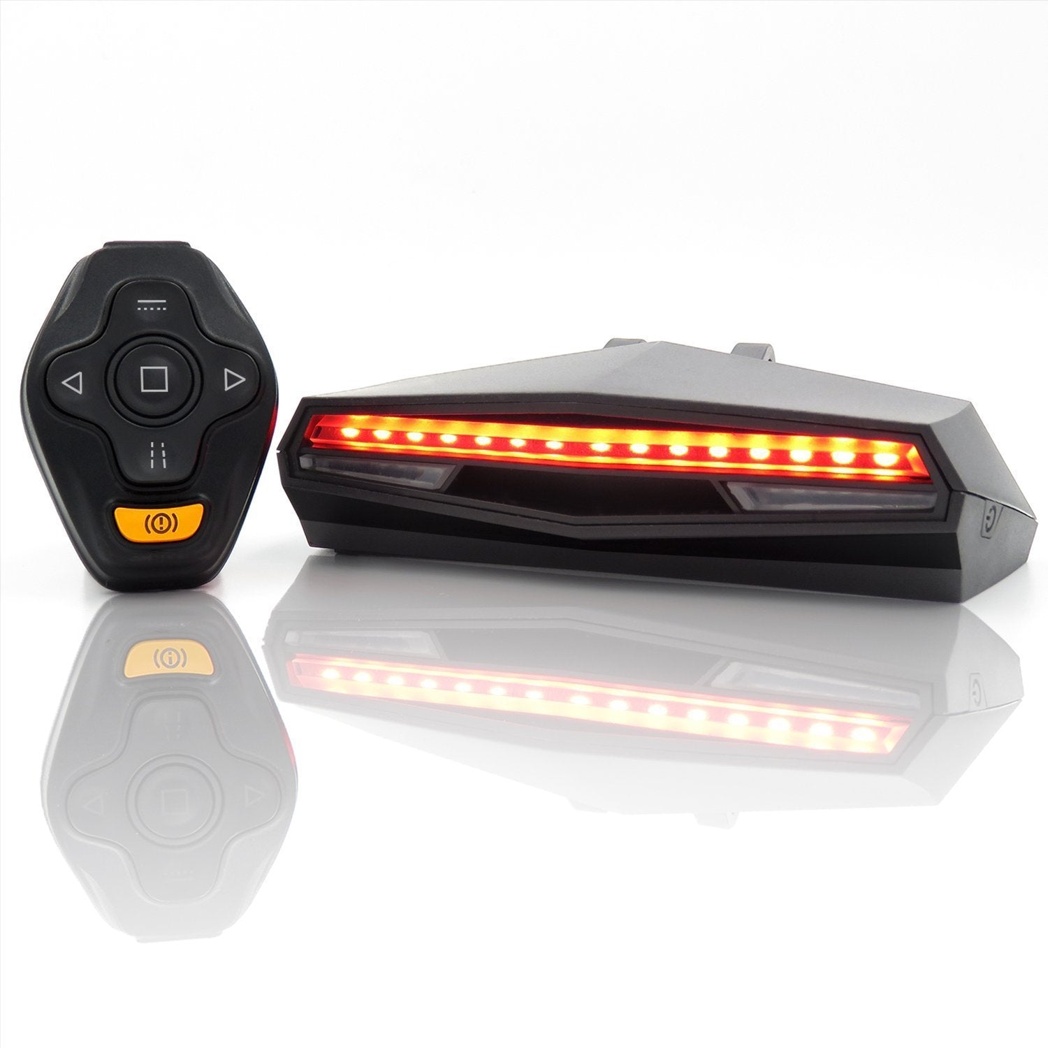 Smart Accessories Mountain Bike Remote Control Tail Lights Laser Turning Lights Cycling Supplies C1 Tail Lights Riding Equipment