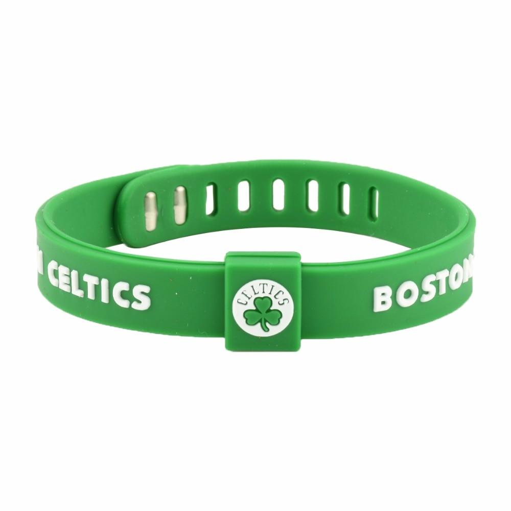 basketball team silicone bracelets sports wristbands