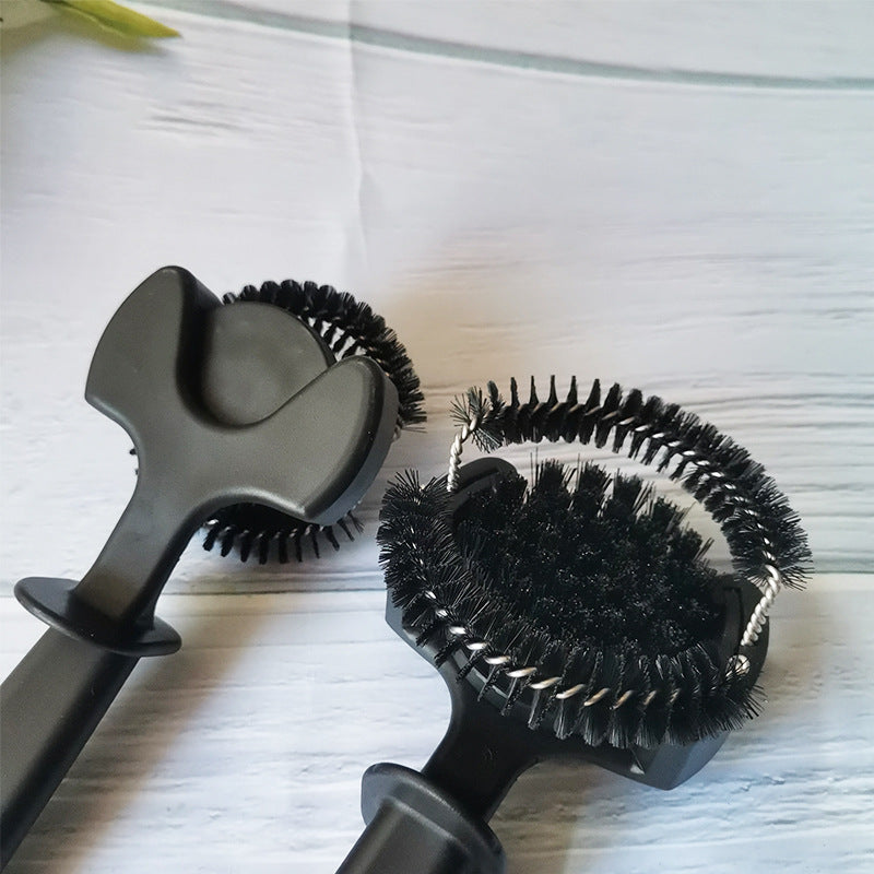 Coffee machine cleaning brush Long handle washing head cleaning brush