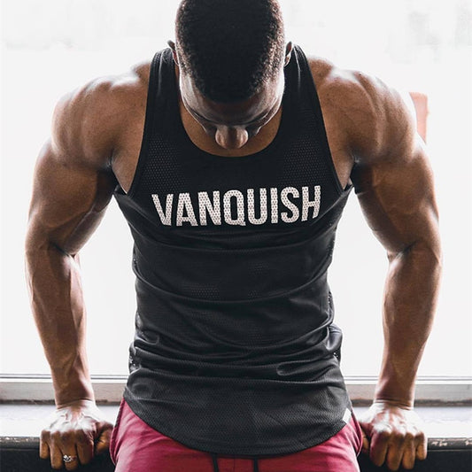 Summer Fitness Men Tank Top Mens Bodybuilding Stringers Tank Tops Singlet Brand Clothing men Sleeveless Shirt