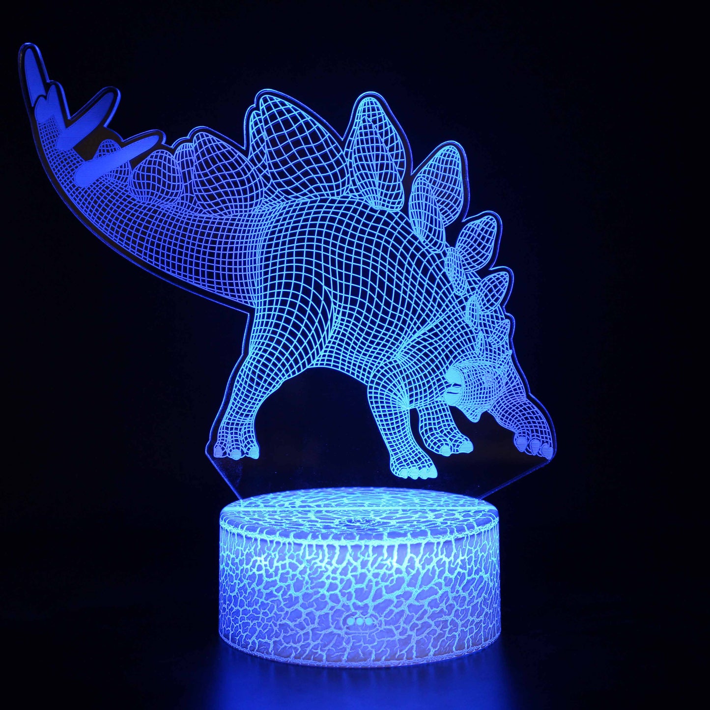 Dinosaur Series 3D Table Lamp LED Colorful Touch Remote Control Gift Nightlight