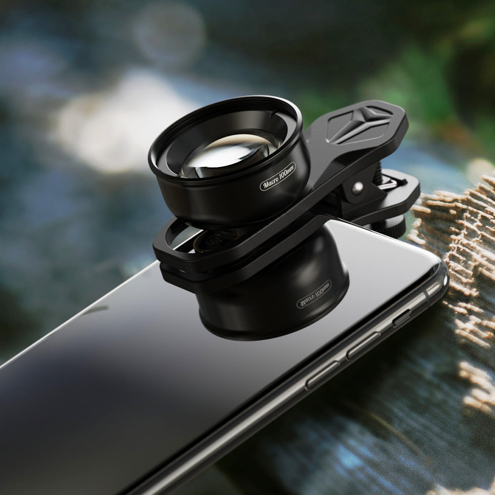 High-Definition Macro Flower Jewelry Lens Shooting Wide Angle Fisheye Telephoto Macro External Mobile Phone Lens