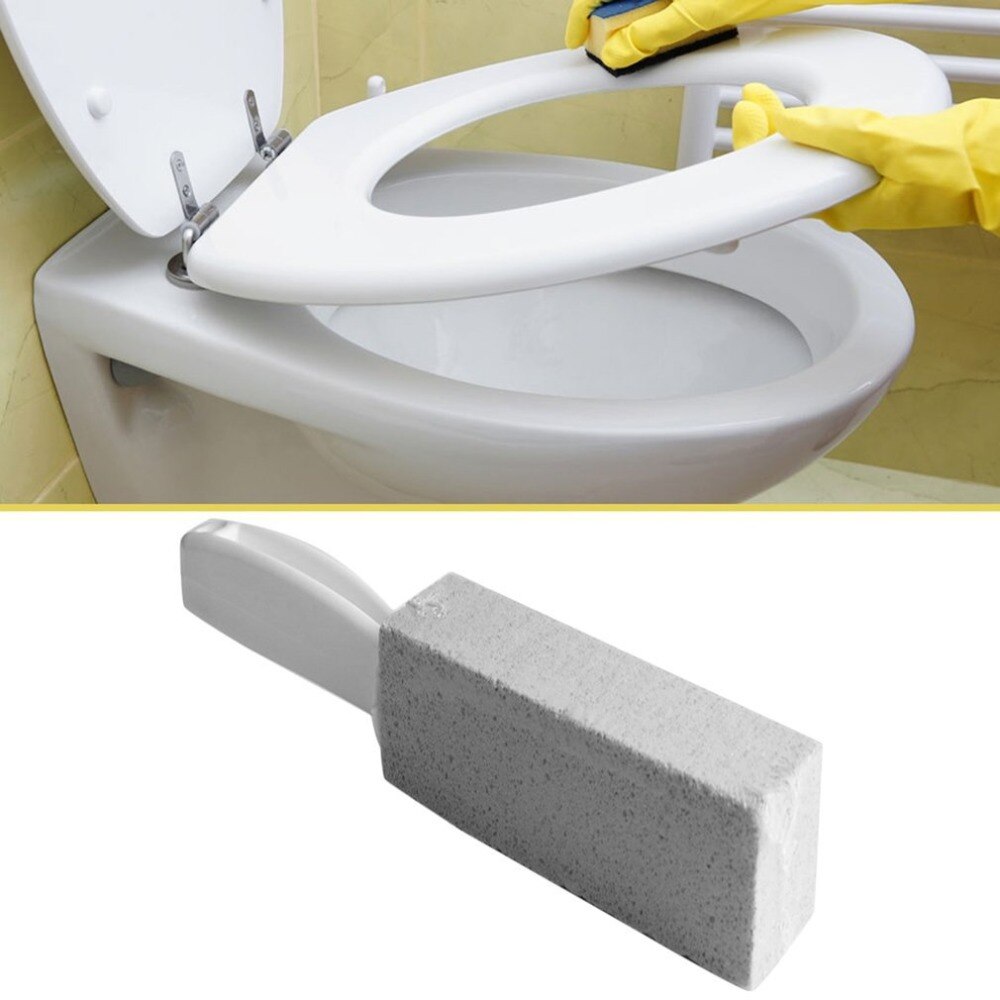 2Pc Toilets Cleaner Stone Natural Pumice Stone Toilets Brush