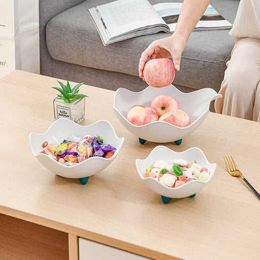 Office Desktop Snack Box Living Room Creative Fruit Placement Candy Plate Kitchen Vegetable Hot Pot Side Dish