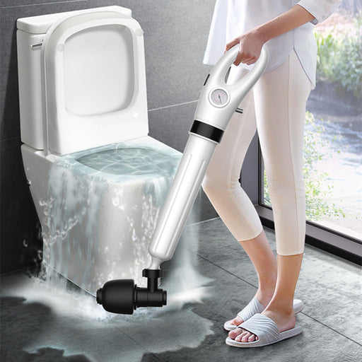 Toilet Sewer Dredge Clogged Remover Pipe Toilet Plungers Drain High Pressure toilet air drain blaster pump Pneumatic Dredge