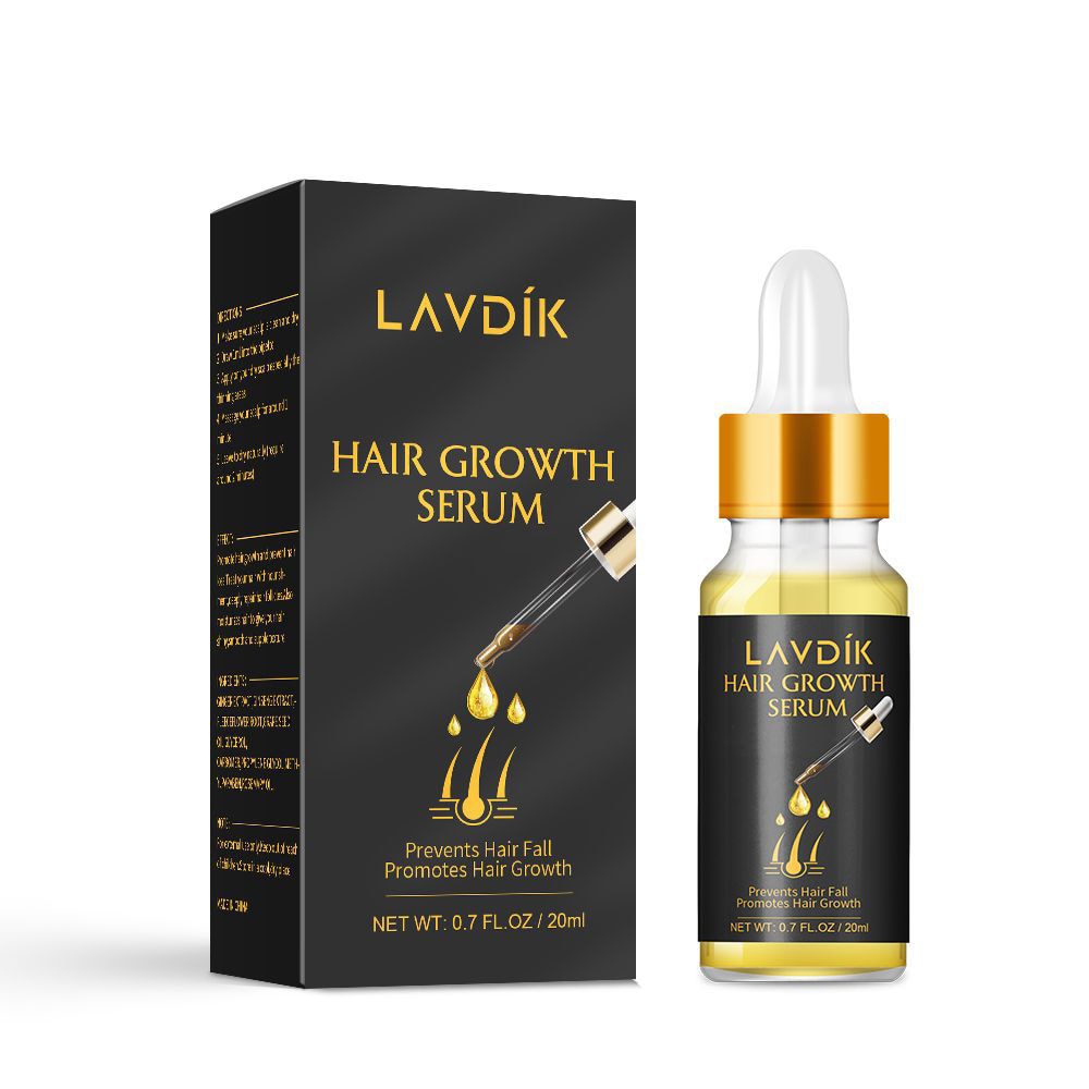 LAVDIK Ginger Fast Hair Growth Serum Essential Oil Anti Preventing Hair Lose Liquid Damaged Hair Repair Growing Dropship TSLM1