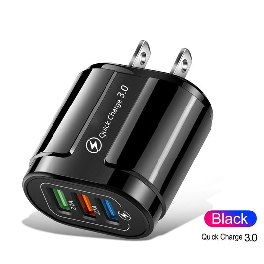 usb fast charger quick charge 3.0 4.0 universal wall mobile phone tablet chargers for iphone 11 samsung huawei charging charger