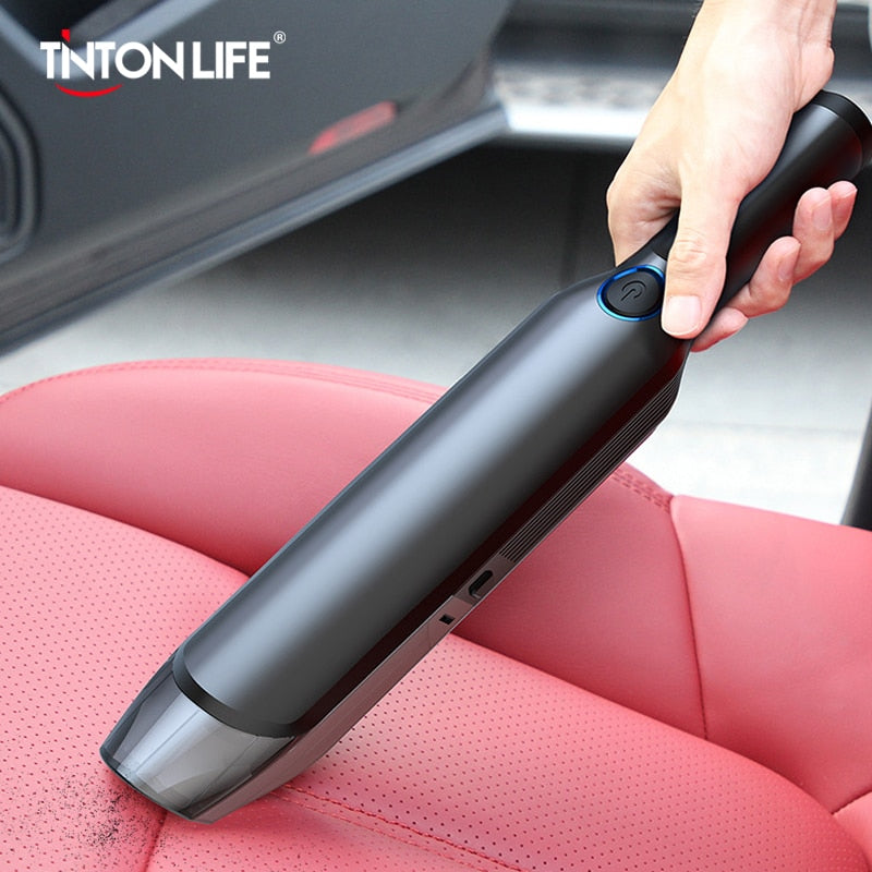 Handheld Wireless Vacuum Cleaner Rechargeable Cyclone Suction Car Vacuum Cleaner Cordless Wet/Dry Auto Portable for Car Home