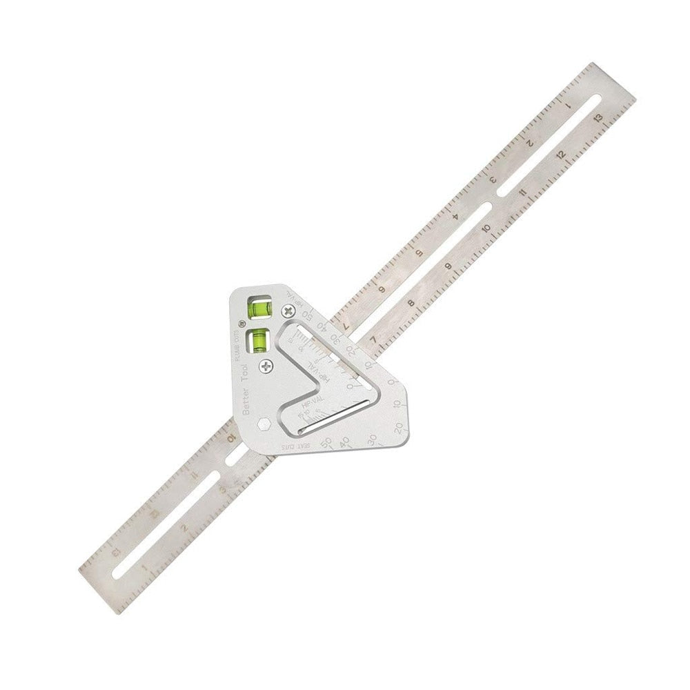 Multifunctional Woodworking protractor  carpenter tools Triangle Ruler Angle Ruler Revolutionary Carpentry Tool Measuring Tools