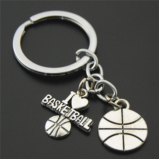 Cheerleader Athlete Fitness Sport Keychain