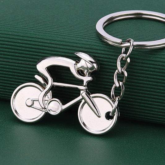 Mini Bicycle Metal Keychains Pendant Tourist Souvenir