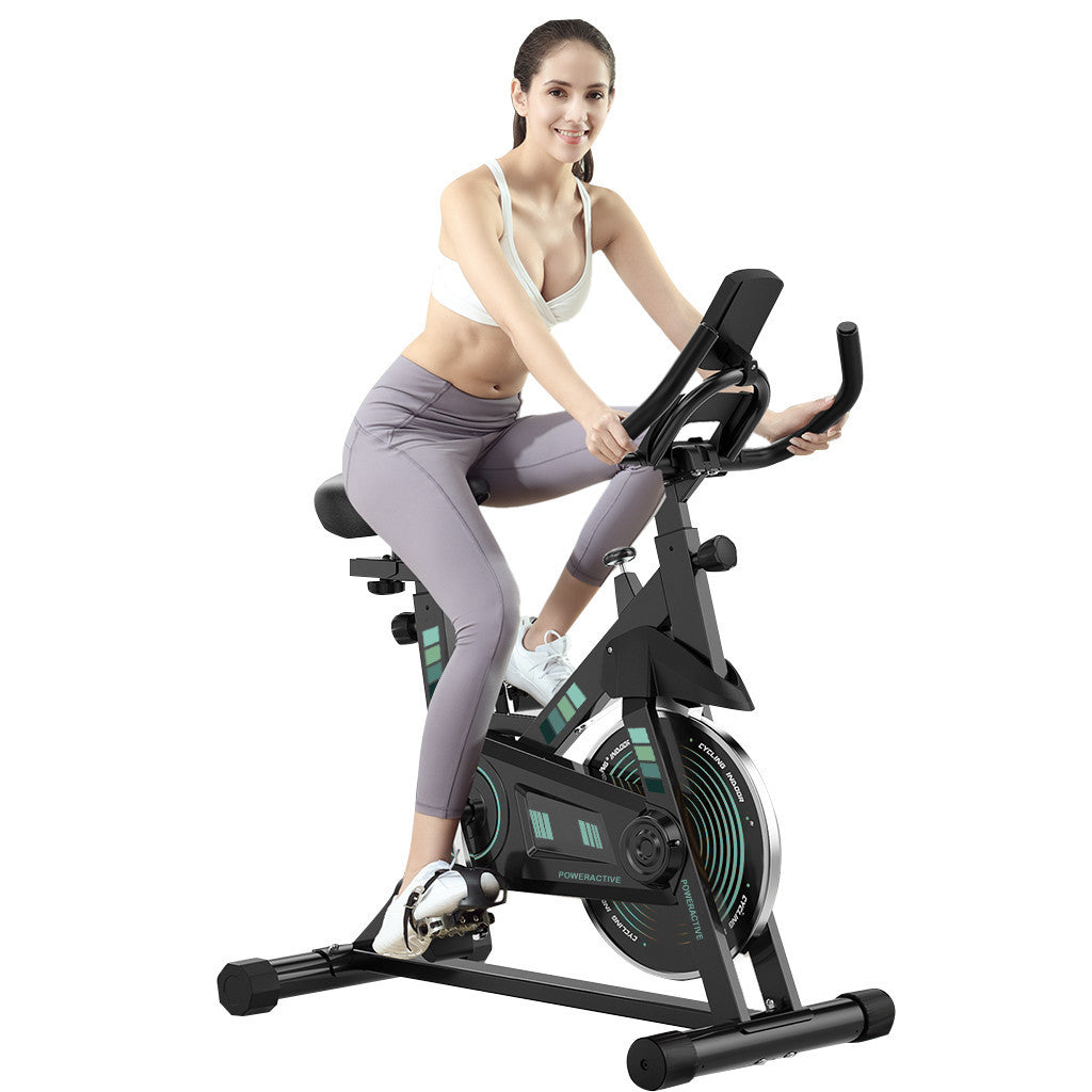 Indoor Cycling Bike Professional Exercise Cycle Bike Sport Bike With LCD Digital Monitor Phone Holder