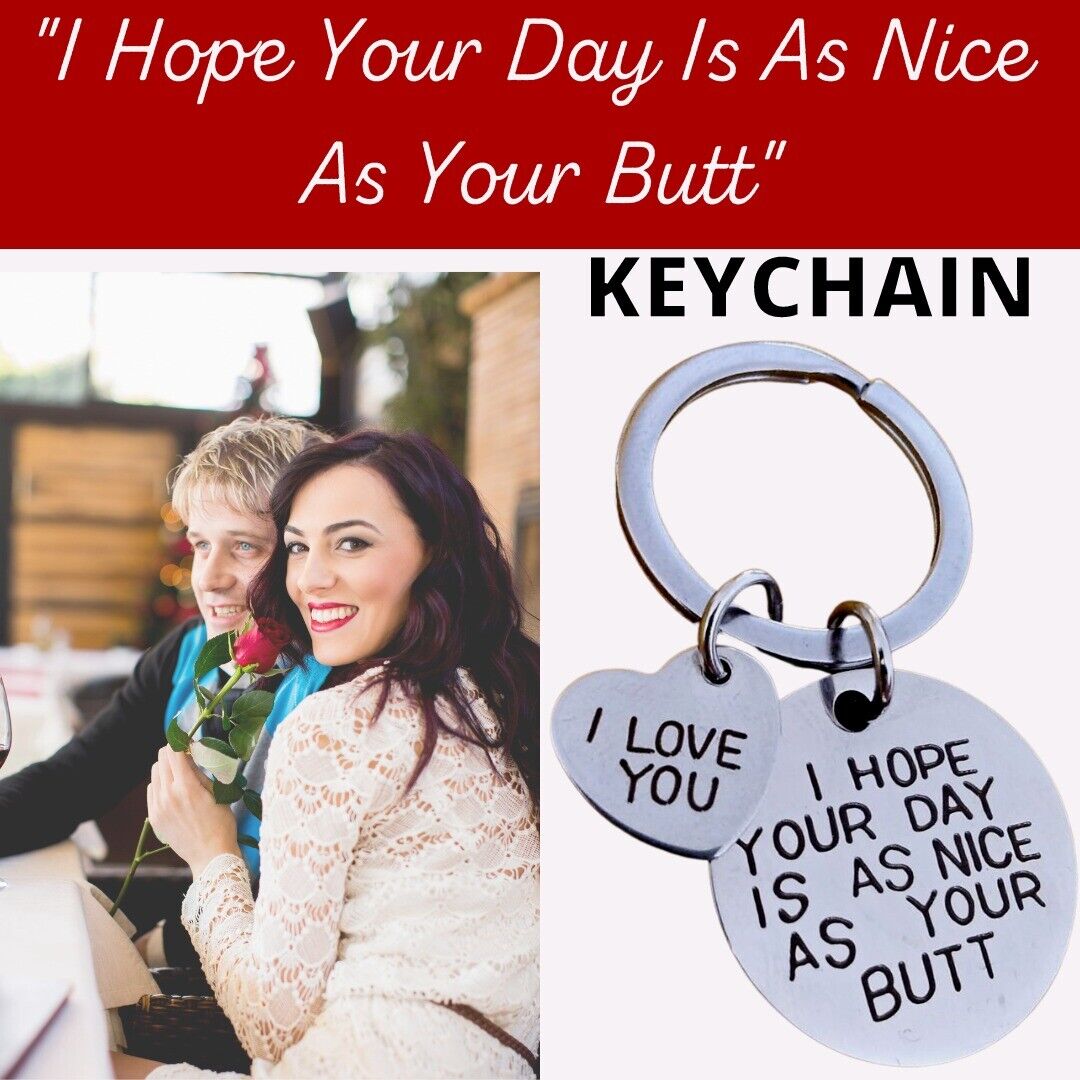 Birthday Day Gifts For Wife Girlfriend Her Him Keychain Anniversary Love Tag Nice Day