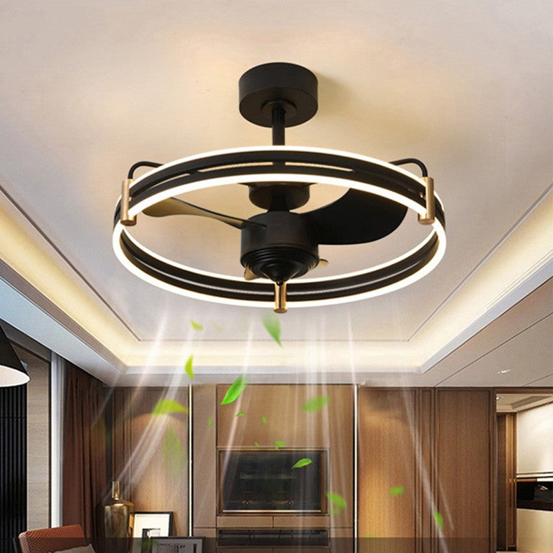 Variable Frequency Electric Fan Integrated Bedroom Ceiling Light