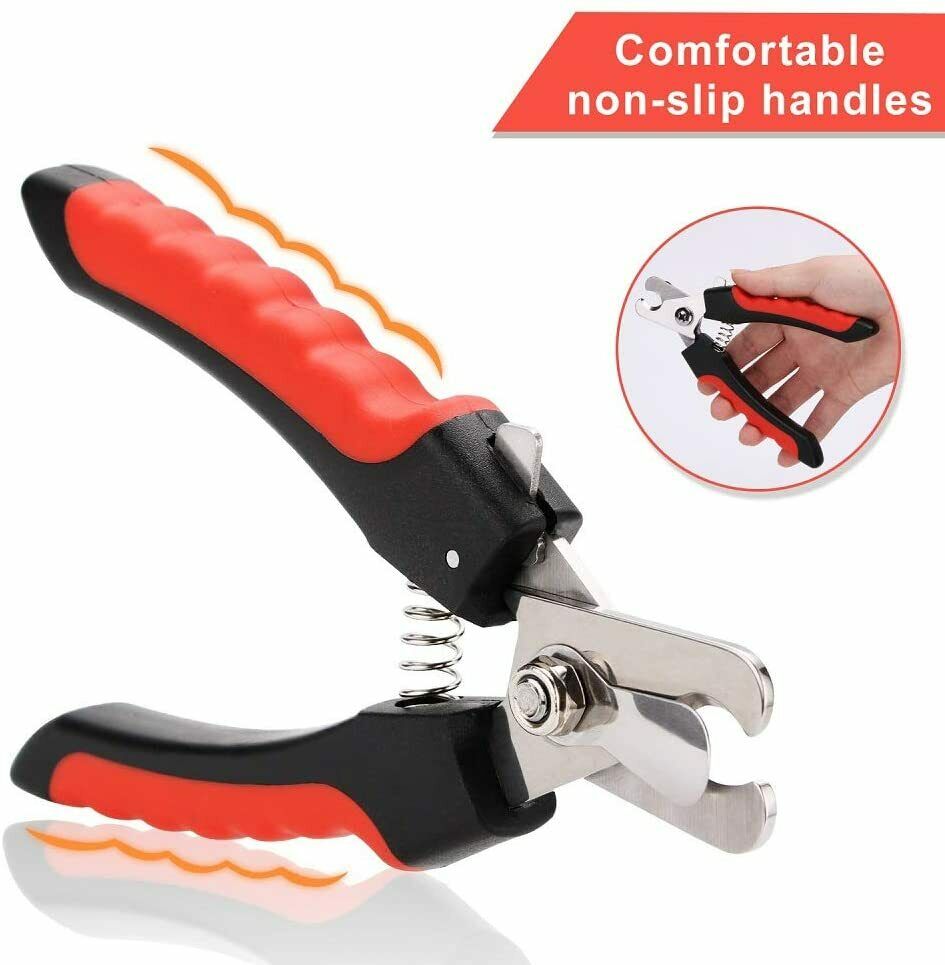 Dog Nail Clippers Nail Trimmer With Safety Guard Razor Sharp Blades Pet Grooming