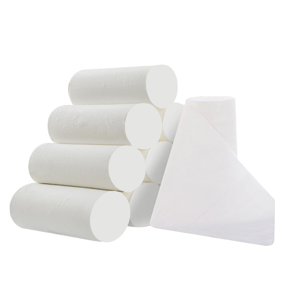 48 Rolls Toilet Paper 3 Lay&ers White Soft Toilet Paper Bulk Pack  White Tissue