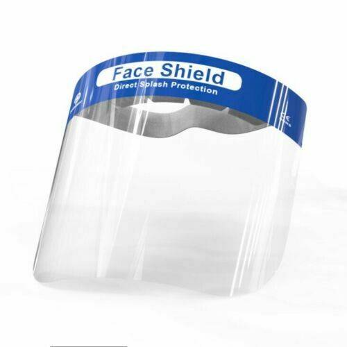 1 Pcs Face Protective Shield Anti Fog Full Face Splash Proof Top Cap Clear Hat