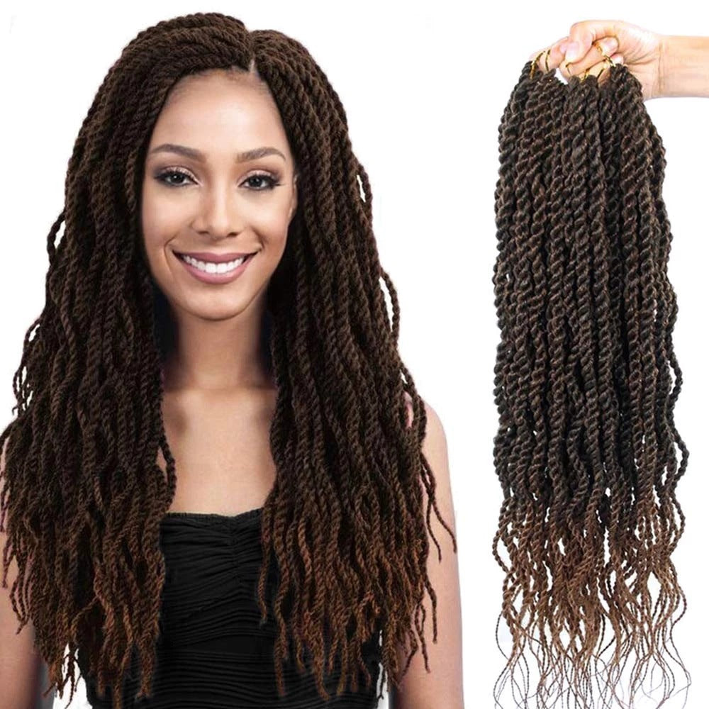 Synthetic Wig Wavy Twist   Dirty Braid Hair