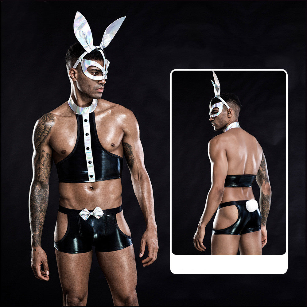 Men's Sexy Uniform European And American Sexy Rabbit Cosplay Underwear