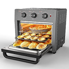 GRILL Reinigung Air Fryer Toaster Oven 5-In-1 Convection Oven With Air Fry, Roast, Toast, Broil & Bake Function - Countertop - Kitchen Appliances For Cooking Chicken, Steak & Pizza