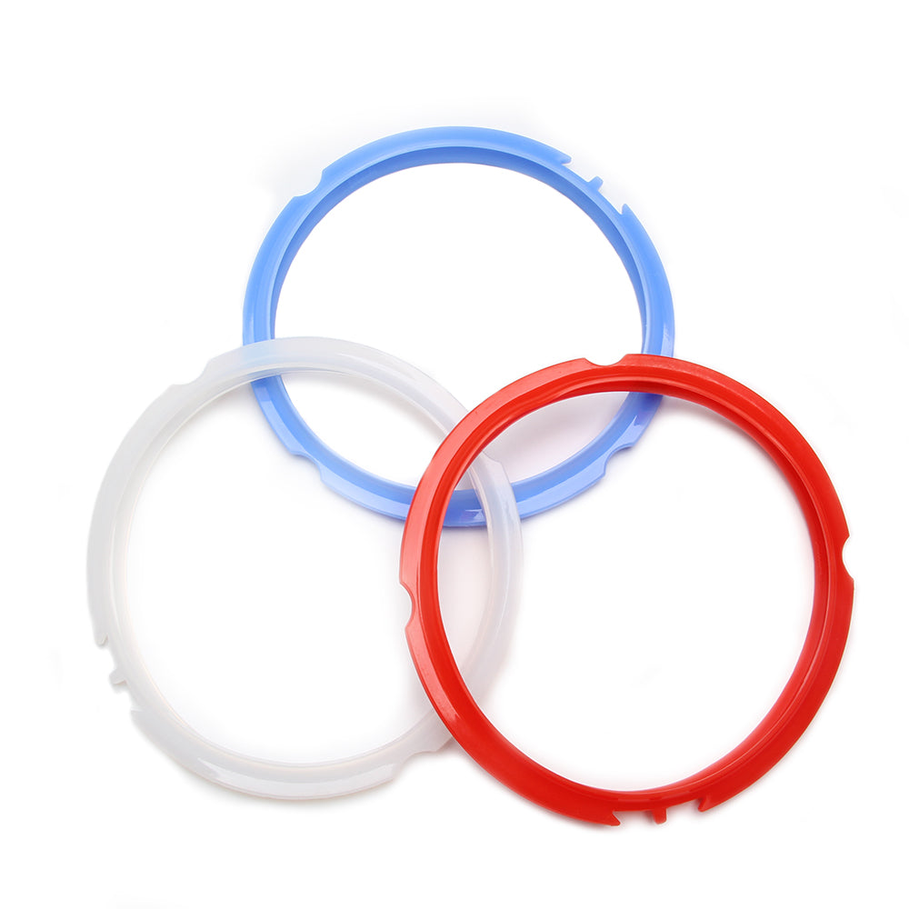 3pcs New Silicone Seal Rings Gasket For Instant Pot Blue Red White IPDUO60 IPLUX60 IPDUO50 IPLUX50 Smart60