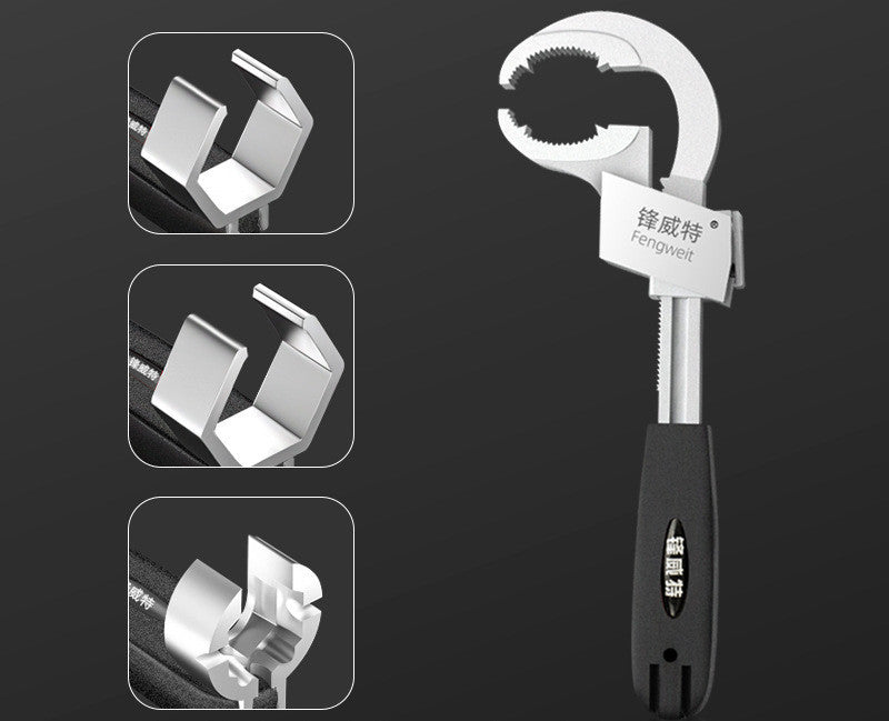 Bathroom Adjustable Wrench Plumbing Repair Tool Set