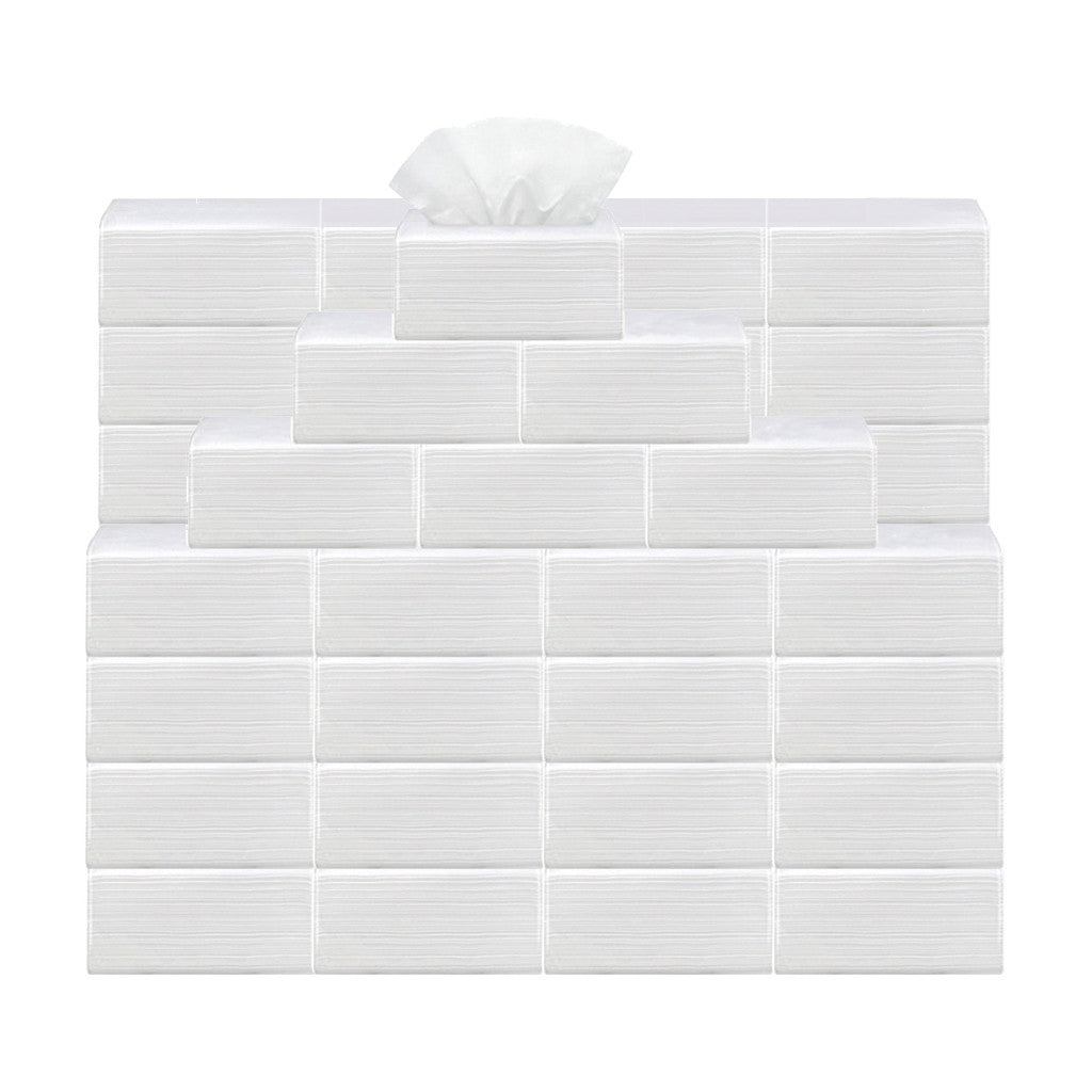 48 Rolls Toilet Paper 3 Lay&ers White Soft Toilet Paper Bulk Pack  White Tissue