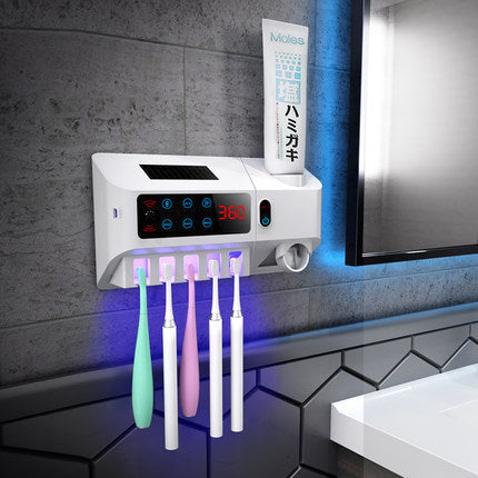 Smart UV Toothbrush Sterilizer Toilet Shelves