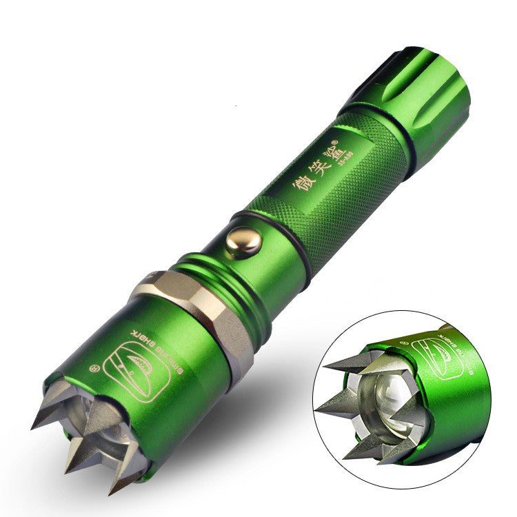 Aluminum Alloy Rechargeable Focusing LED Flashlight