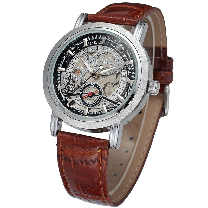 Fashion Men's Automatic Mechanical Hollow Watch