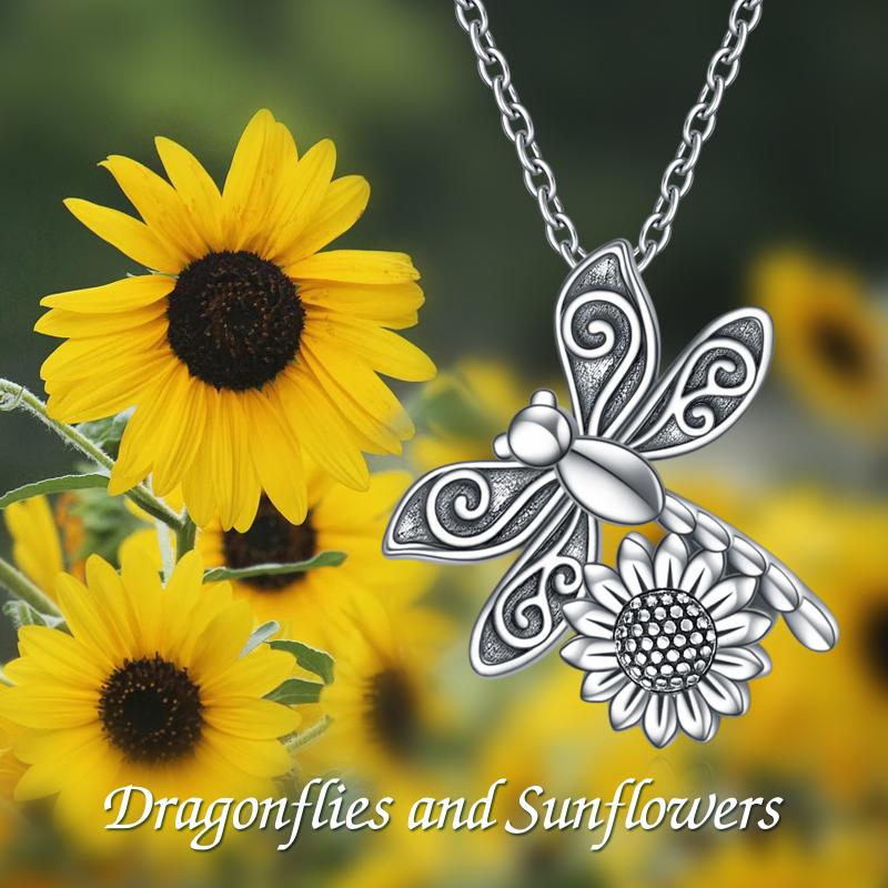 Dragonfly Cremation Necklace Jewelry