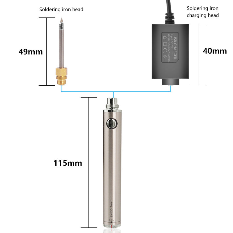 Portable Mini USB Interface Welding Pen Welding Repair Tool