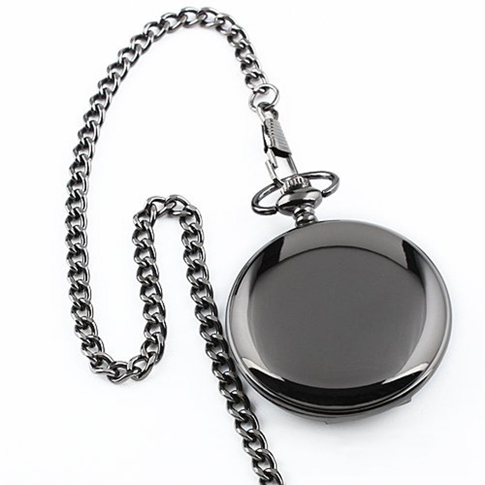 To, My Son European And American Fashion Lettering Commemorative Quartz Pocket Watch