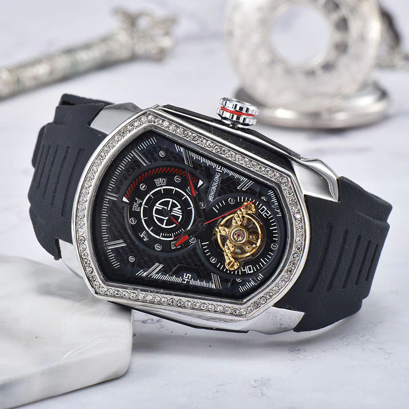 Men's Casual Fashion Life Waterproof Mechanical Watch