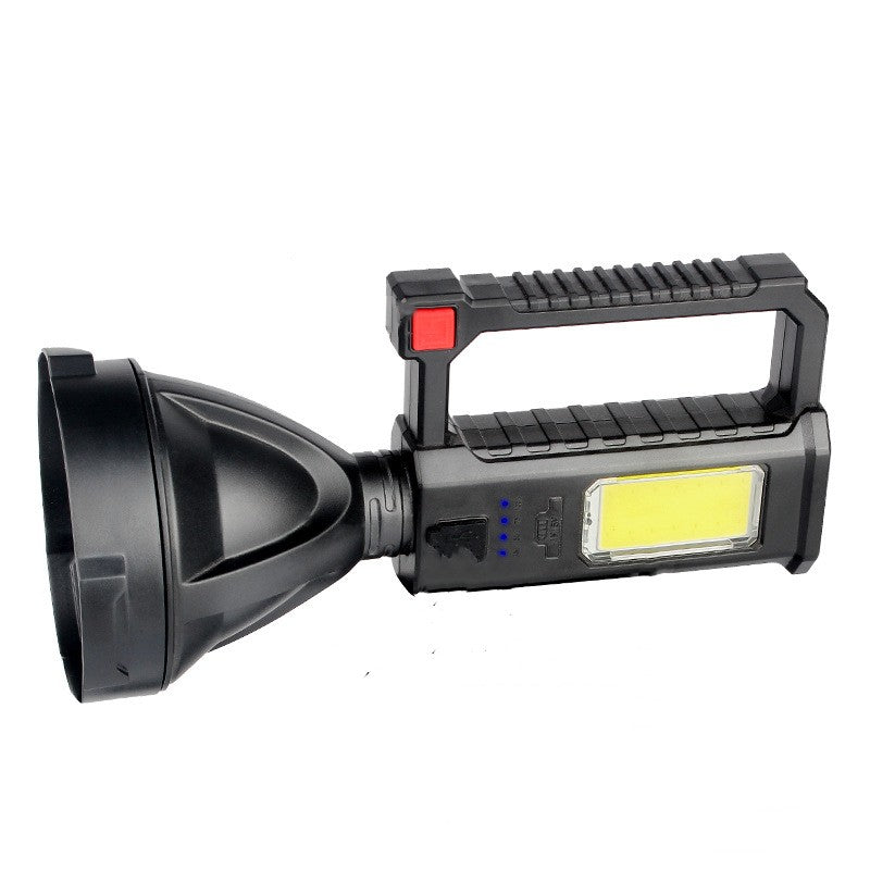 Strong Light Portable Fishing Flashlight With Bracket High Power Camping