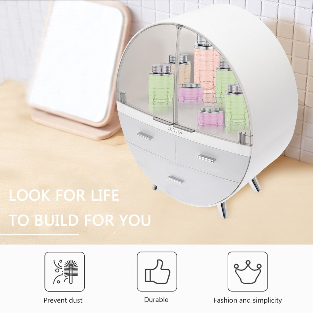 Storage Organizer Box Suitable For Bathroom Countertop, Bedroom Dresser