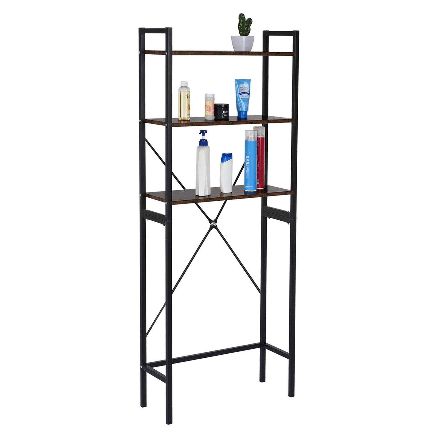 Over-The-Toilet Storage 3-Tier Bathroom Organizer Shelves Toilet Storage Rack