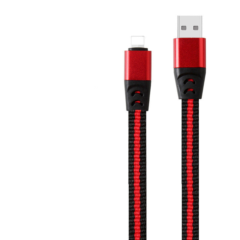 Spring Telescopic Braided Data Charging Cable