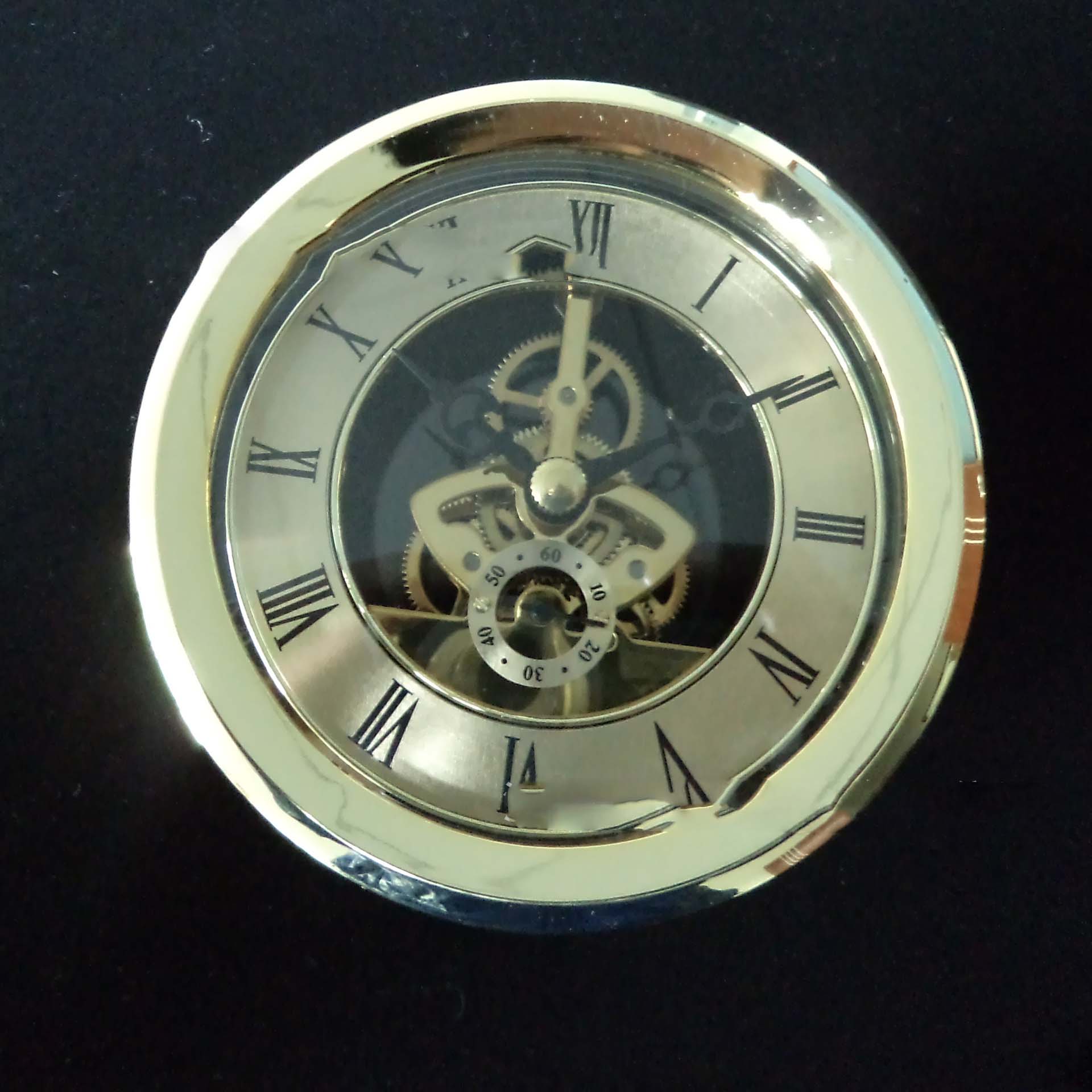 Retro Quartz Roman Face Titanium Movement