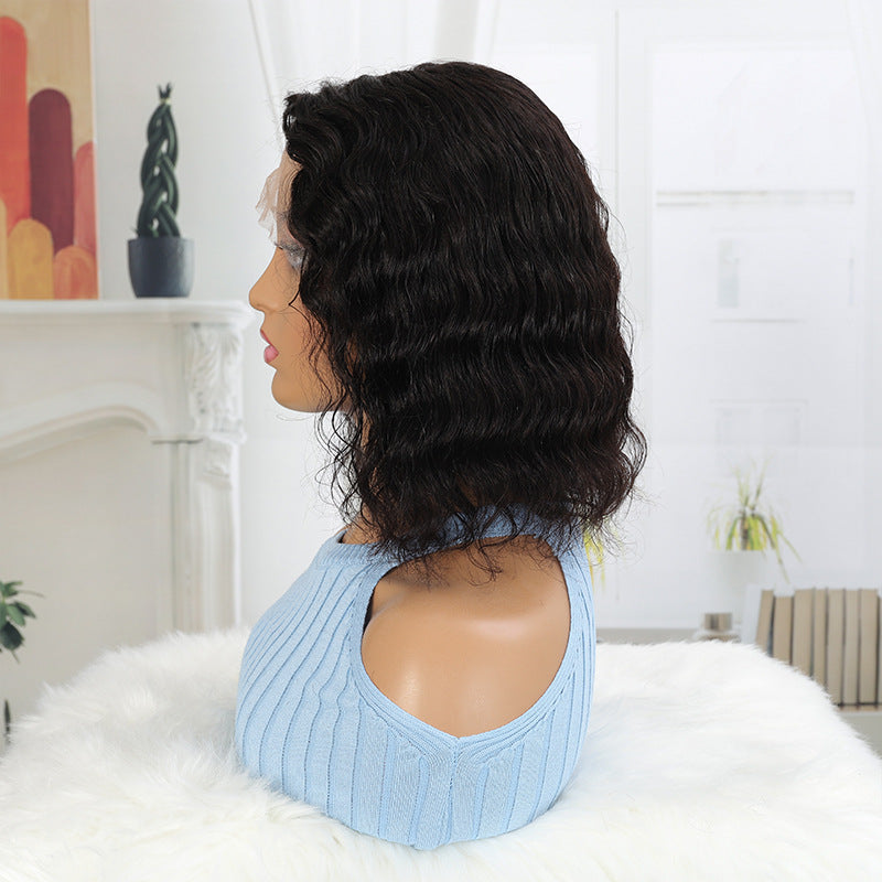 U-shaped Mid-section Body Big Curly Bob Head